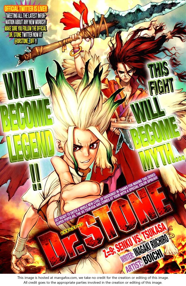 Dr. Stone Chapter 009 page 1
