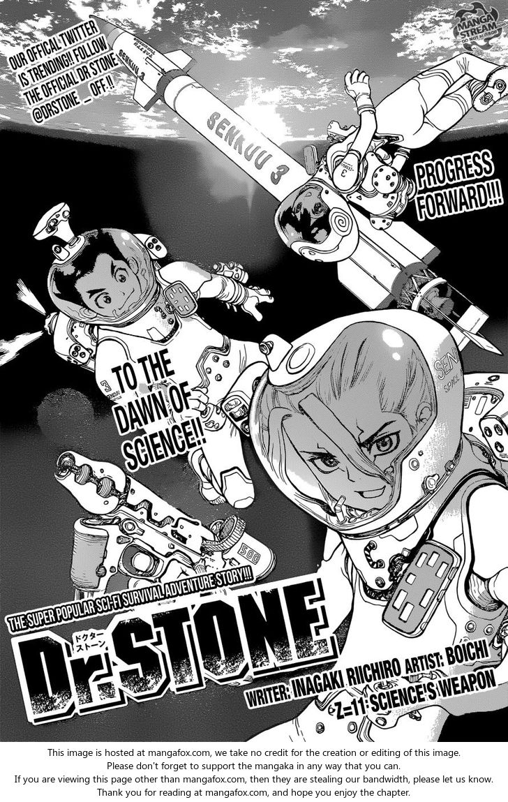 Dr. Stone Chapter 011 page 1