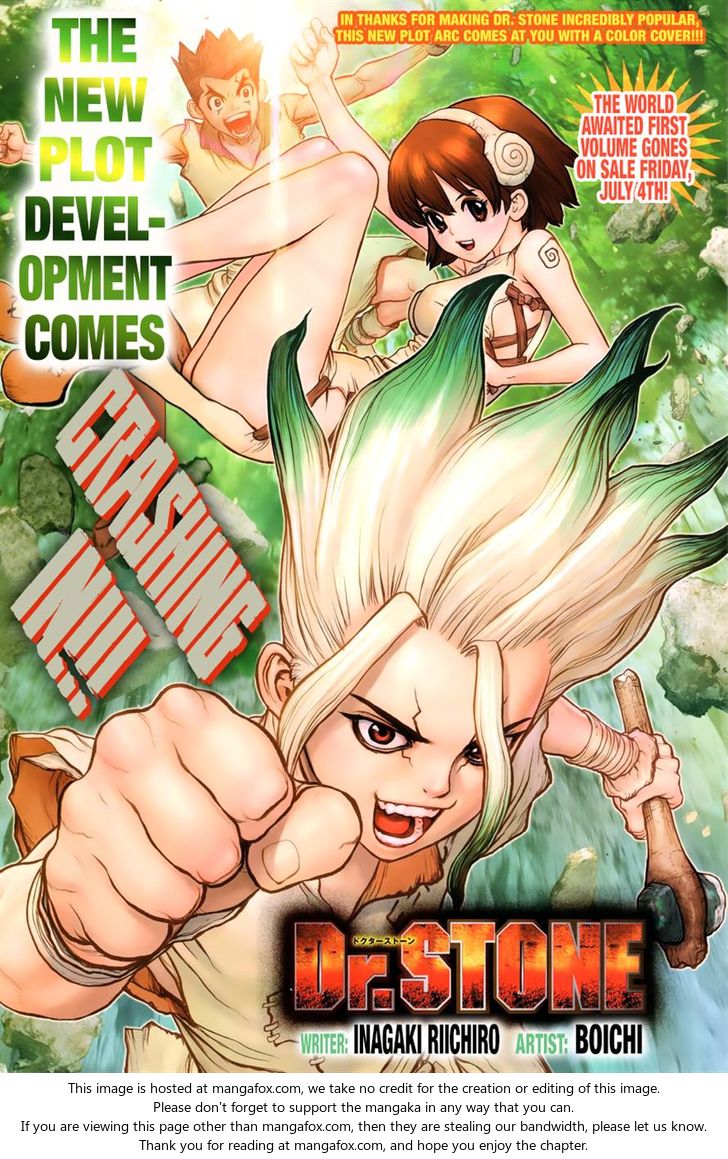 Dr. Stone Chapter 013 page 1