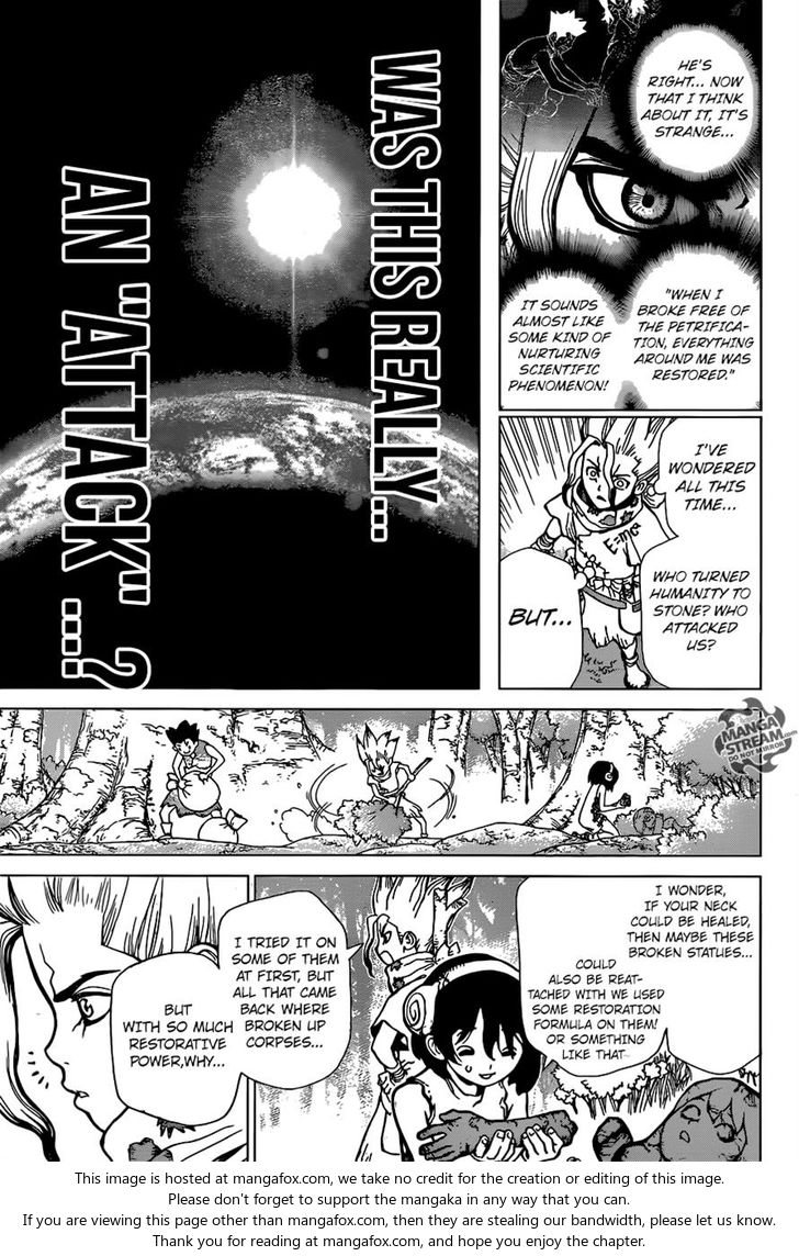 Dr. Stone Chapter 015 page 9
