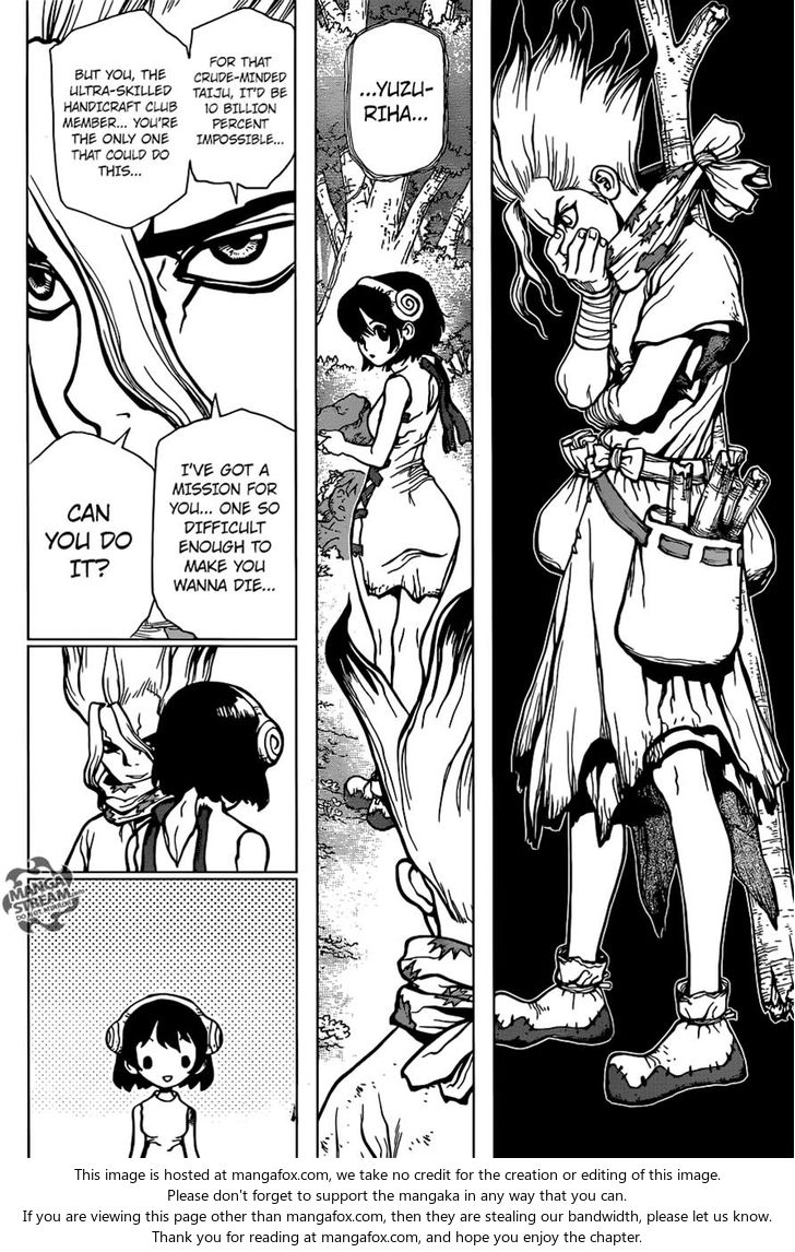 Dr. Stone Chapter 015 page 10