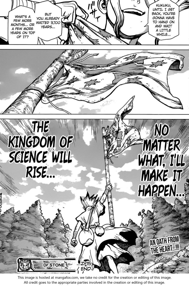 Dr. Stone Chapter 015 page 18