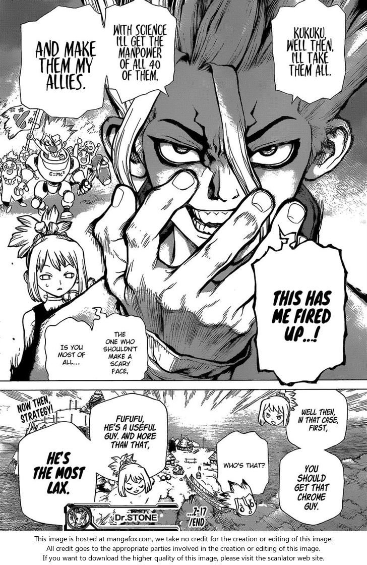 Dr. Stone Chapter 017 page 19