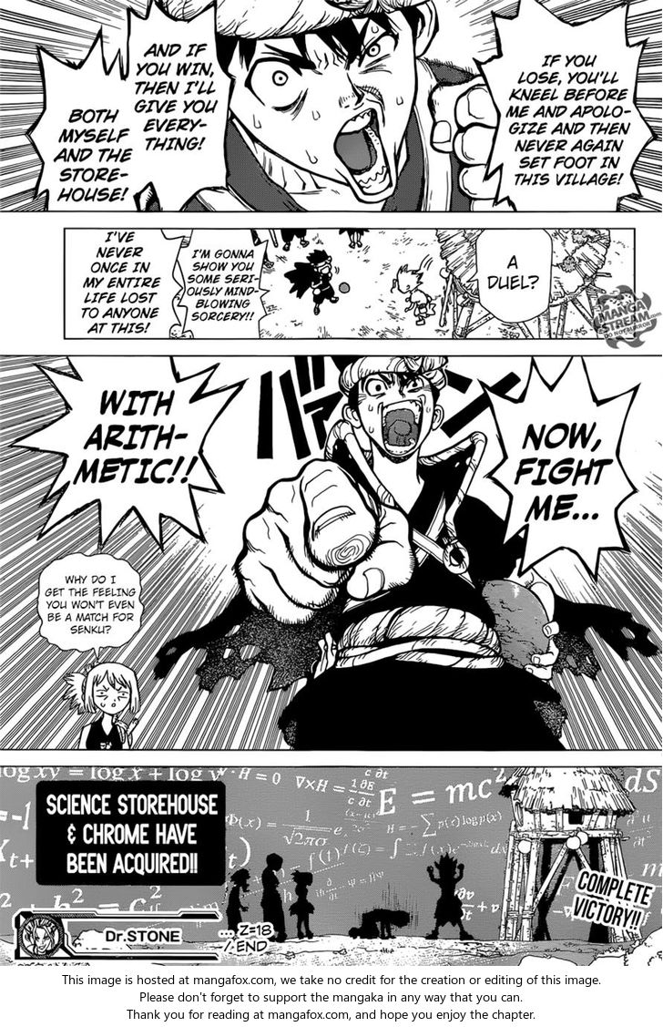 Dr. Stone Chapter 018 page 18