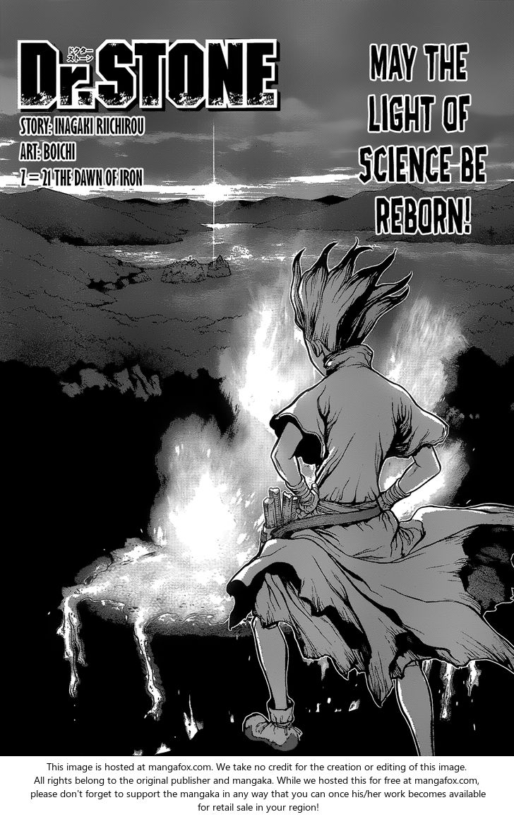 Dr. Stone Chapter 021 page 2