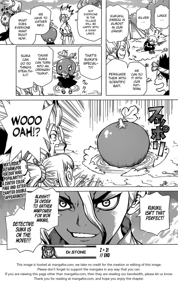 Dr. Stone Chapter 021 page 20