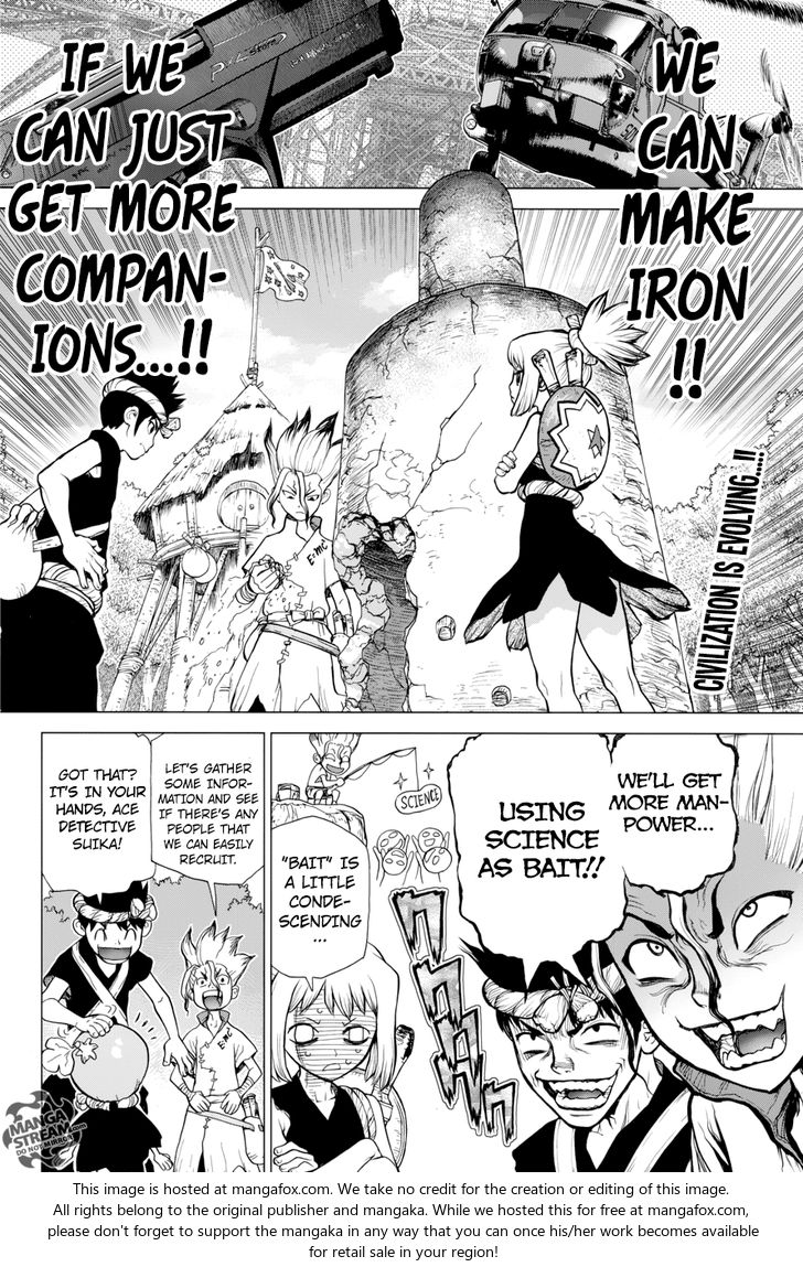 Dr. Stone Chapter 022 page 3