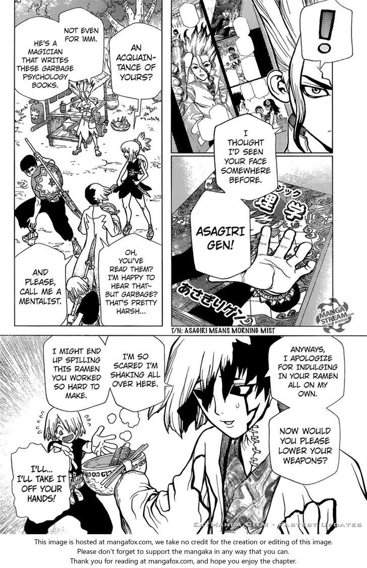 Dr. Stone Chapter 023 page 10