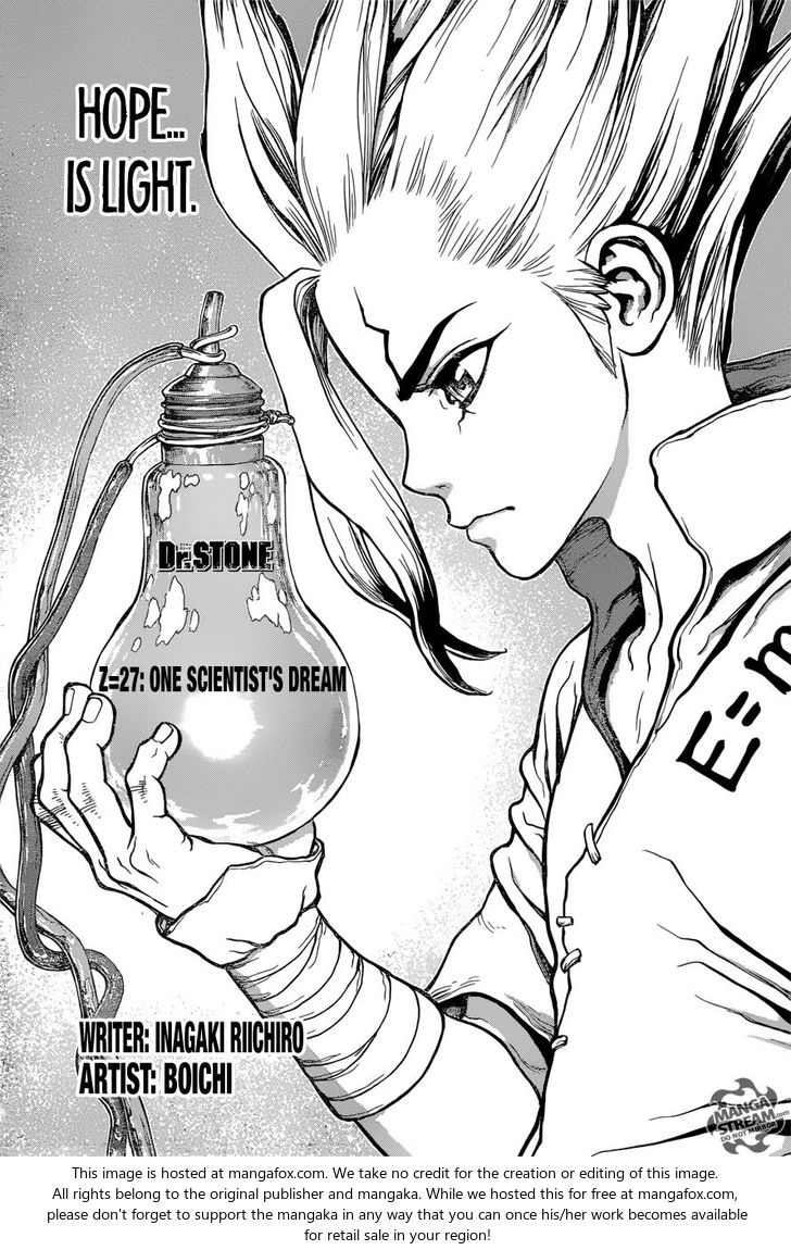 Dr. Stone Chapter 027 page 4