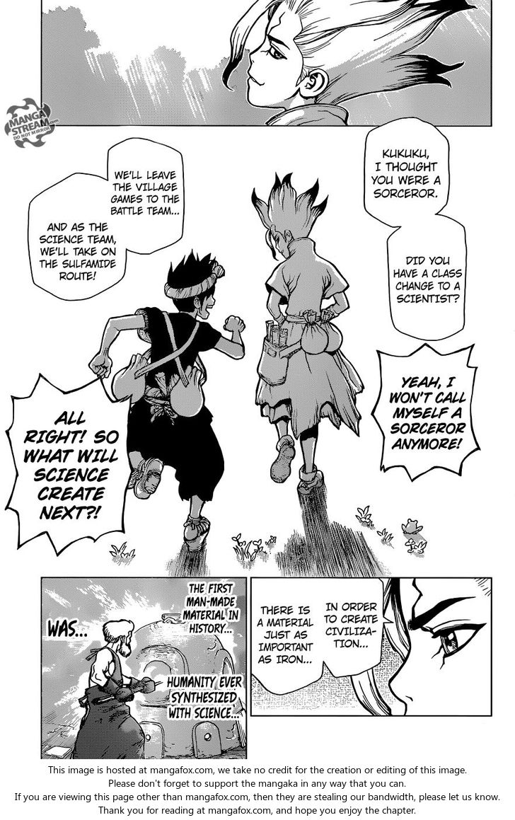 Dr. Stone Chapter 027 page 18