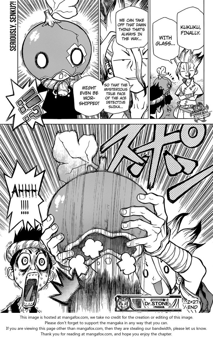 Dr. Stone Chapter 027 page 20