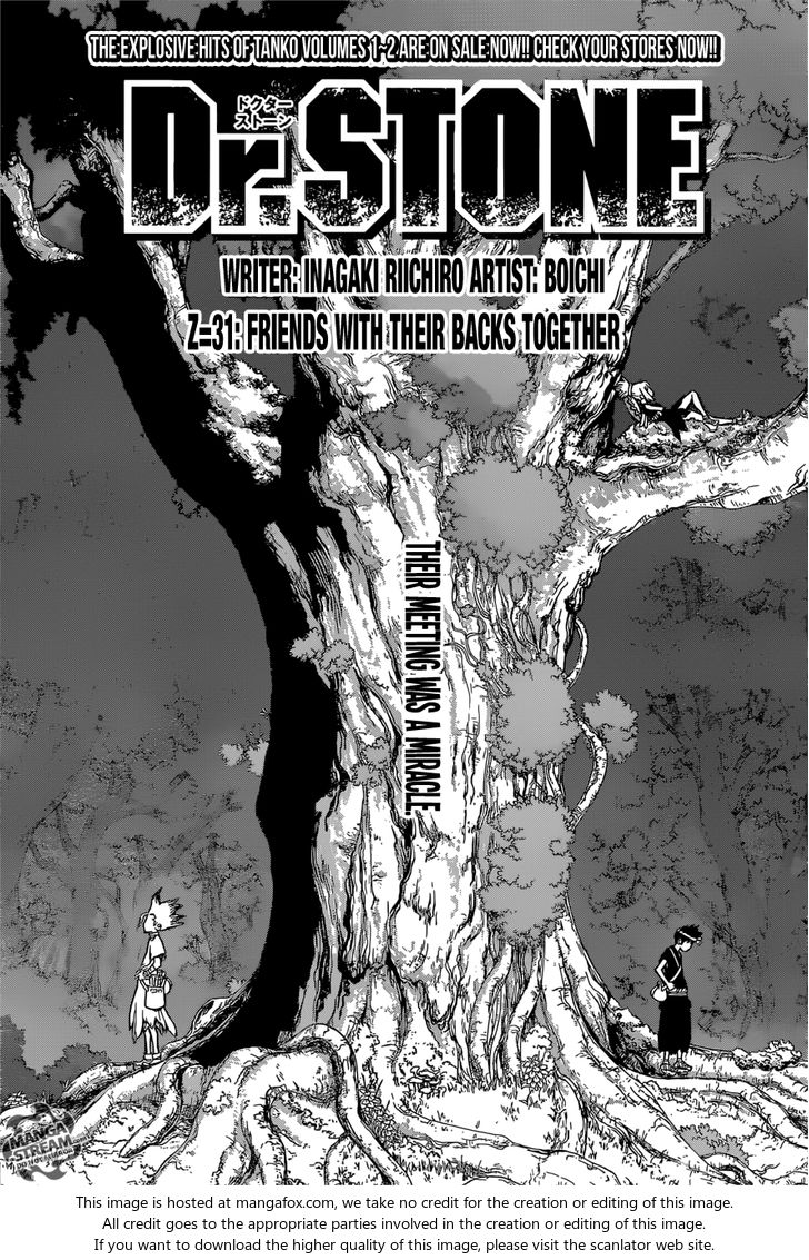 Dr. Stone Chapter 031 page 1