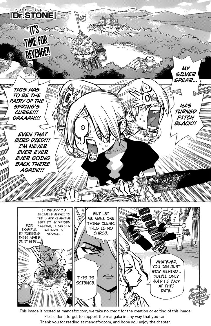 Dr. Stone Chapter 032 page 1