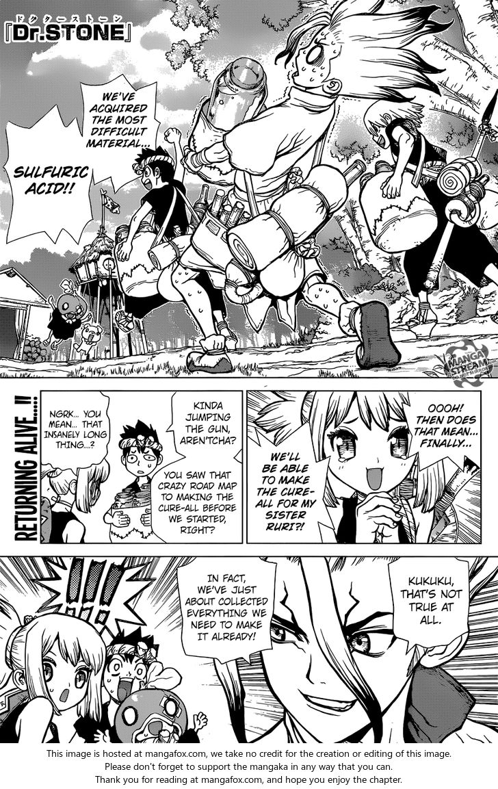 Dr. Stone Chapter 033 page 2