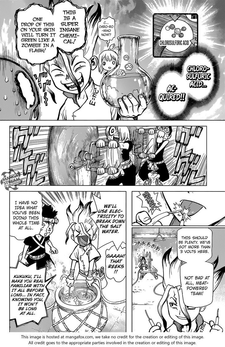 Dr. Stone Chapter 033 page 8