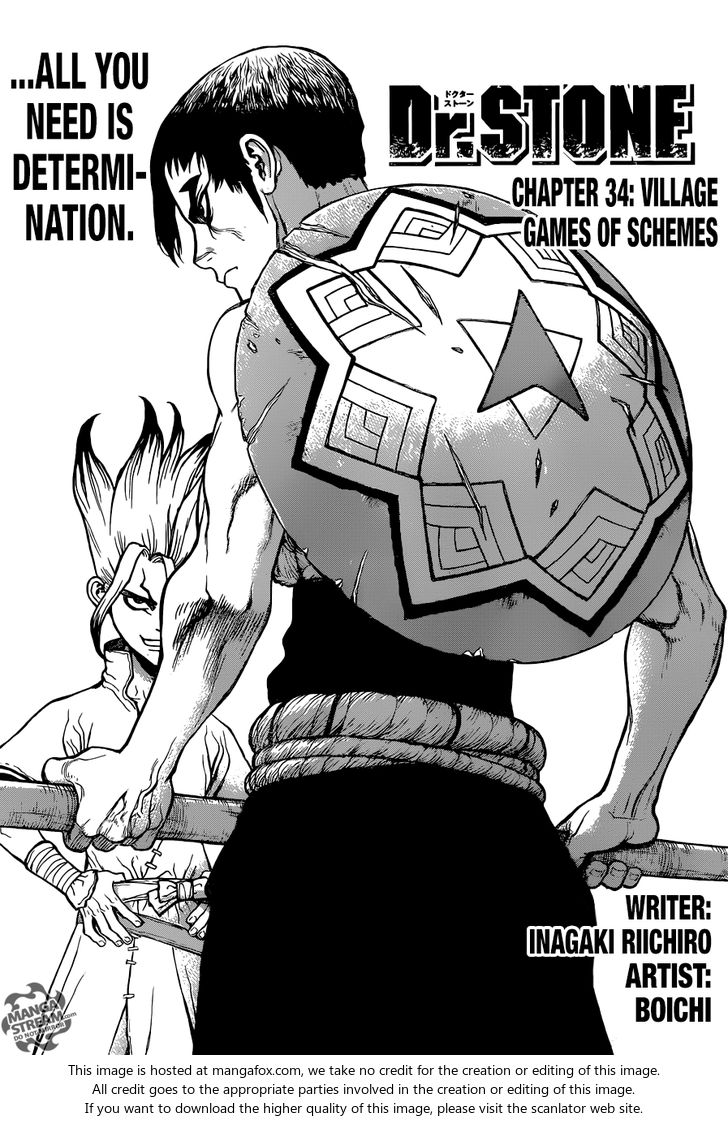 Dr. Stone Chapter 034 page 1