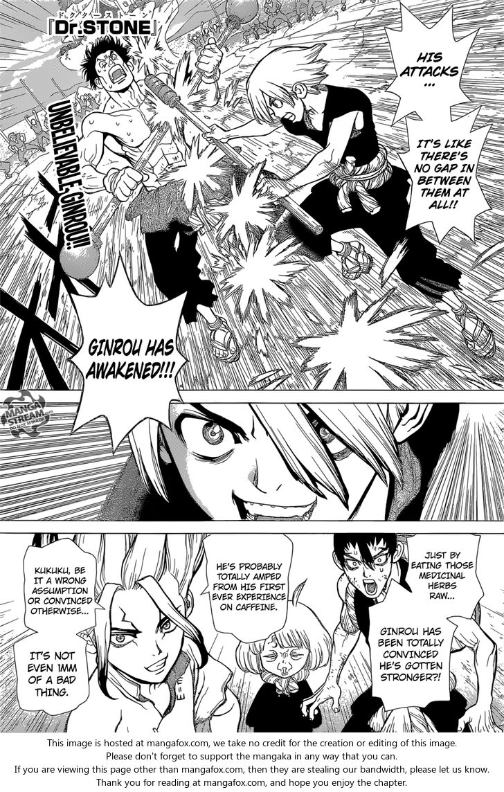 Dr. Stone Chapter 037 page 1