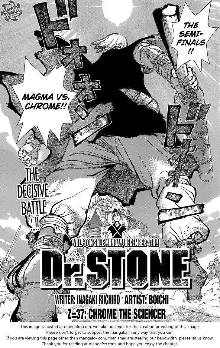 Dr. Stone Chapter 037 page 8