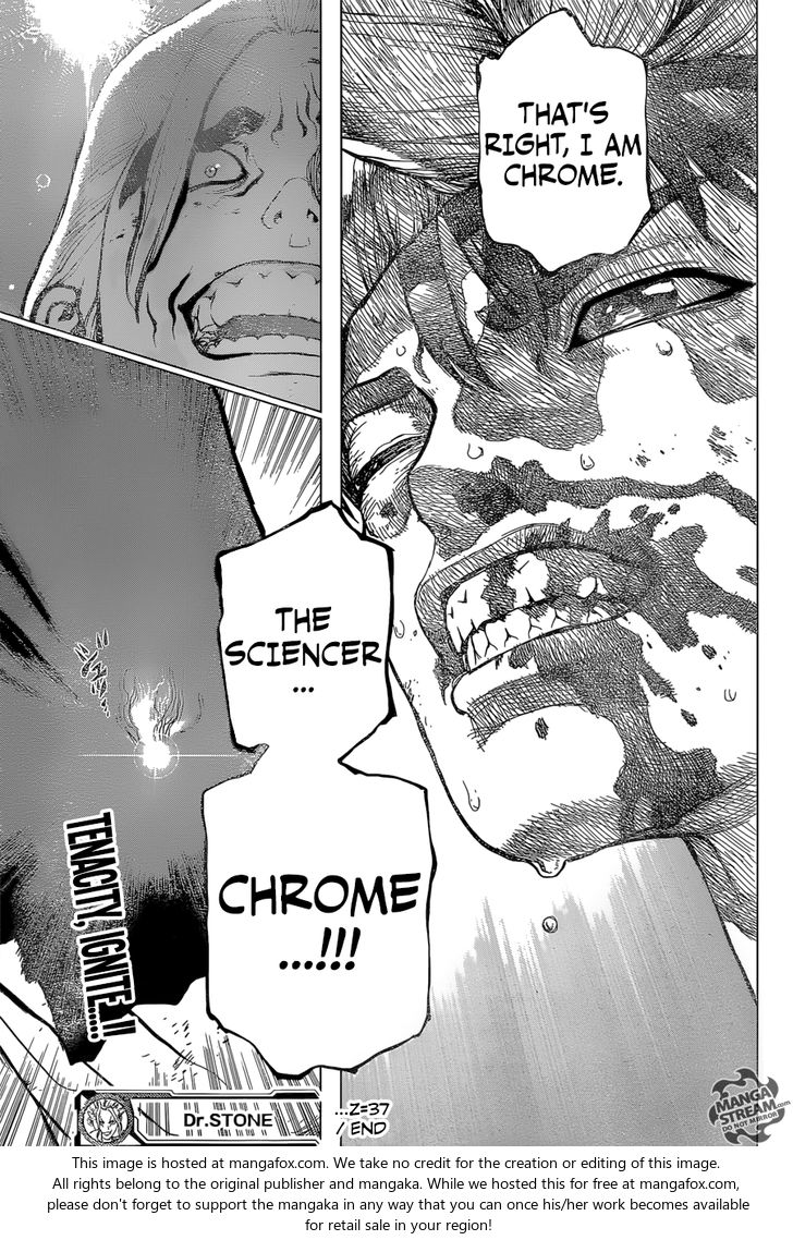 Dr. Stone Chapter 037 page 19