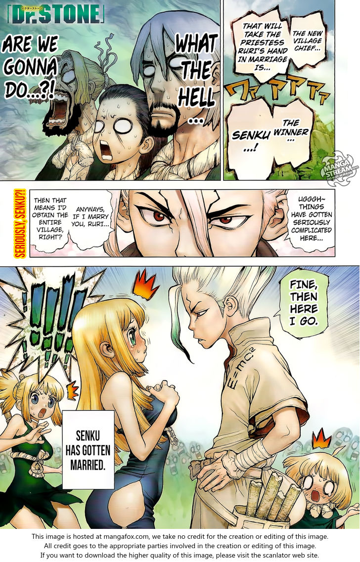 Dr. Stone Chapter 040 page 1