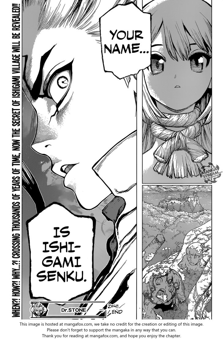 Dr. Stone Chapter 041 page 19