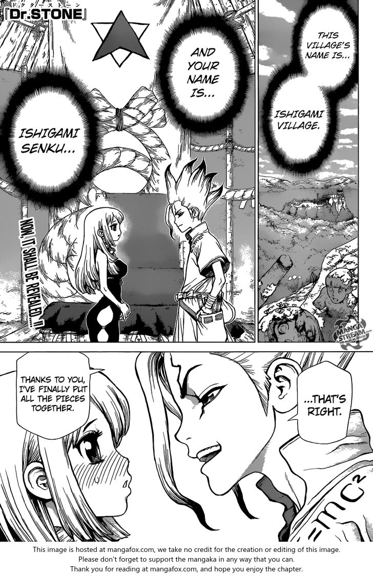 Dr. Stone Chapter 042 page 1