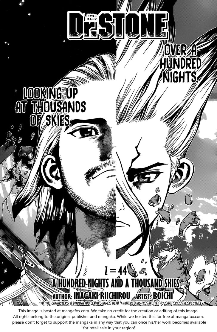 Dr. Stone Chapter 044 page 2