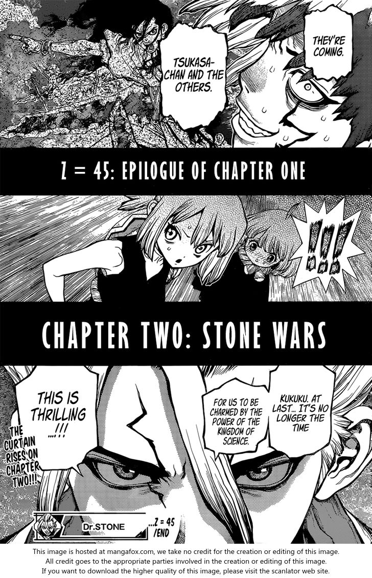 Dr. Stone Chapter 045 page 18