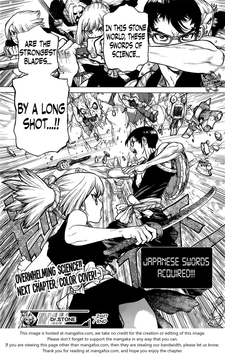 Dr. Stone Chapter 047 page 19