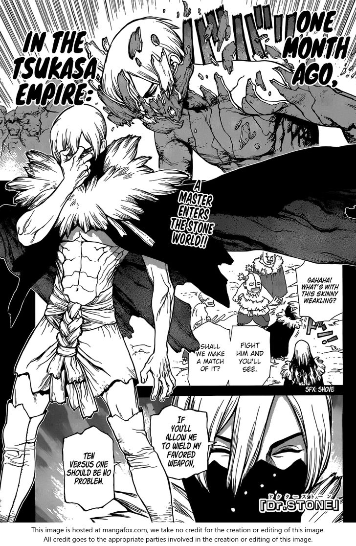 Dr. Stone Chapter 050 page 1
