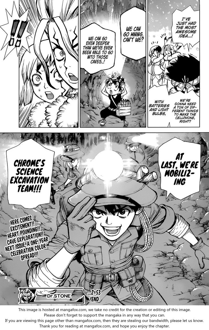 Dr. Stone Chapter 053 page 18