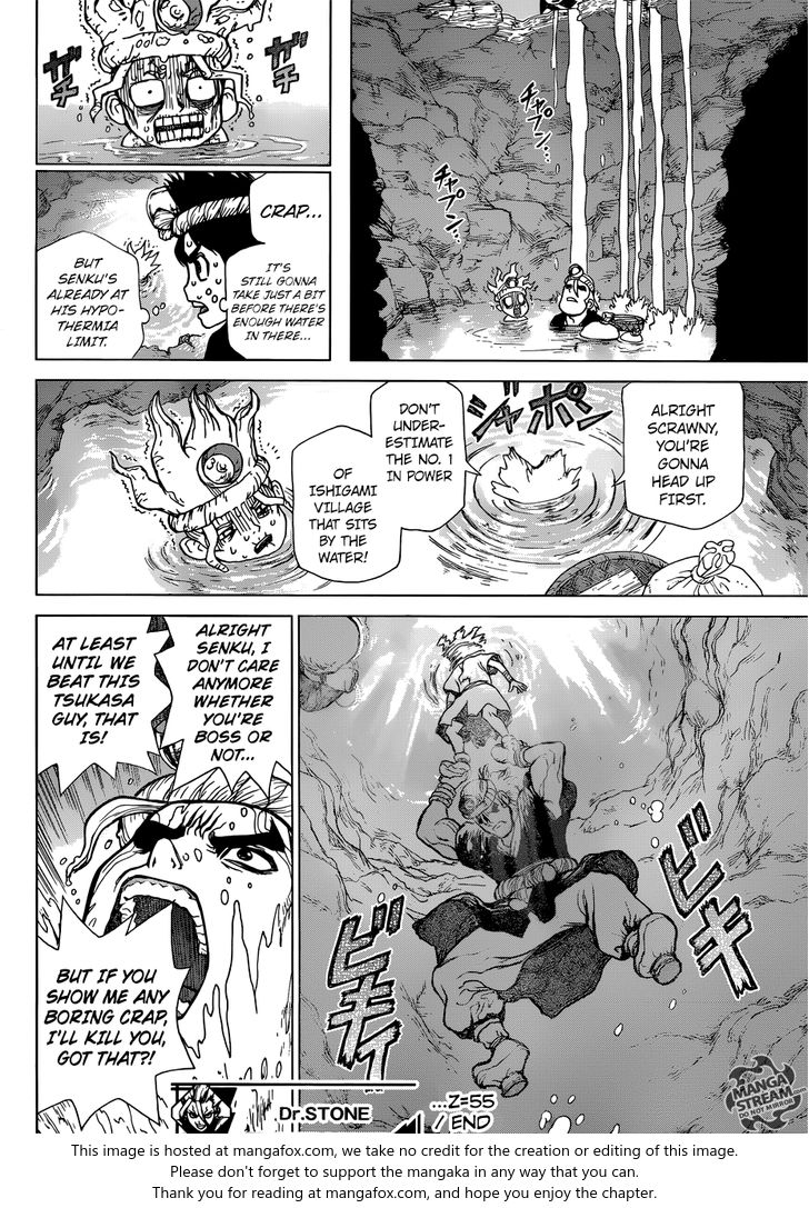 Dr. Stone Chapter 055 page 18