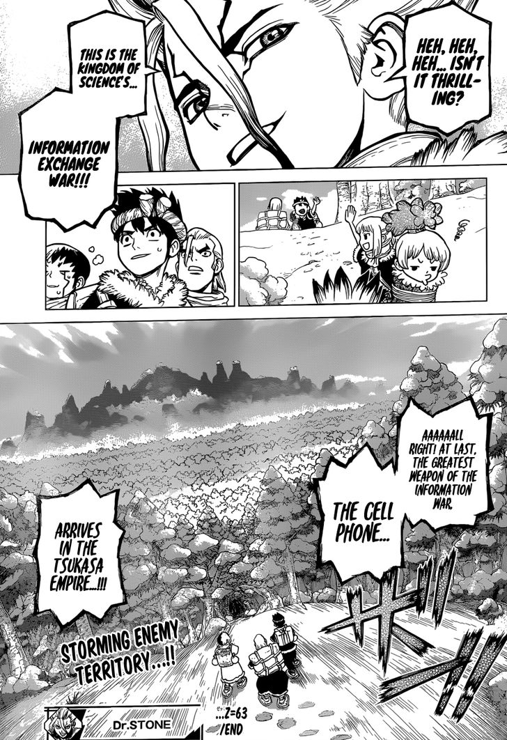 Dr. Stone Chapter 063 page 21