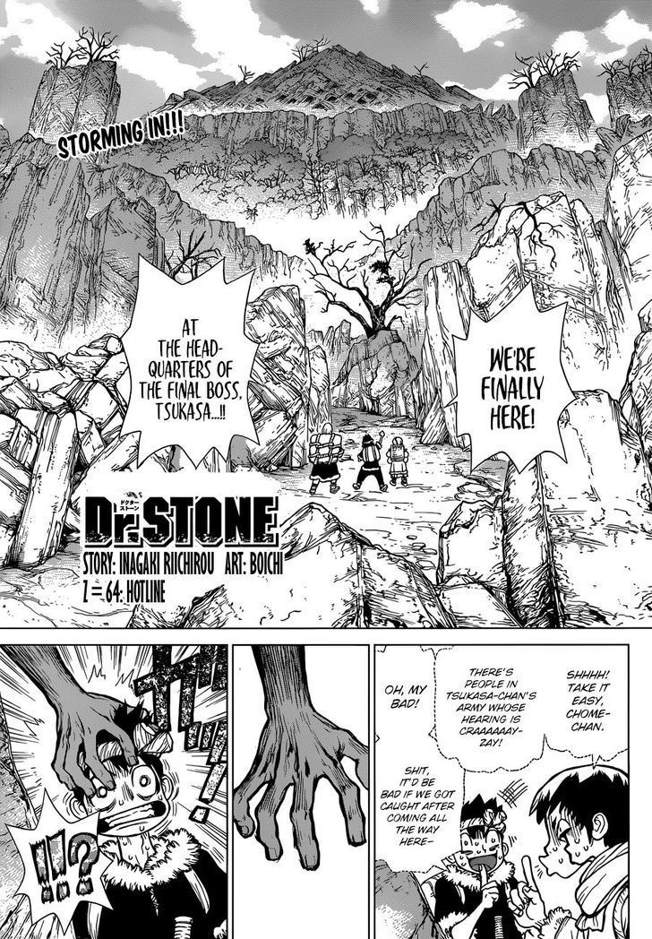 Dr. Stone Chapter 064 page 2