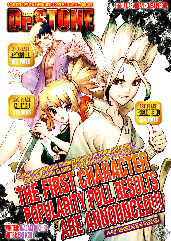 Dr. Stone Chapter 066 page 1