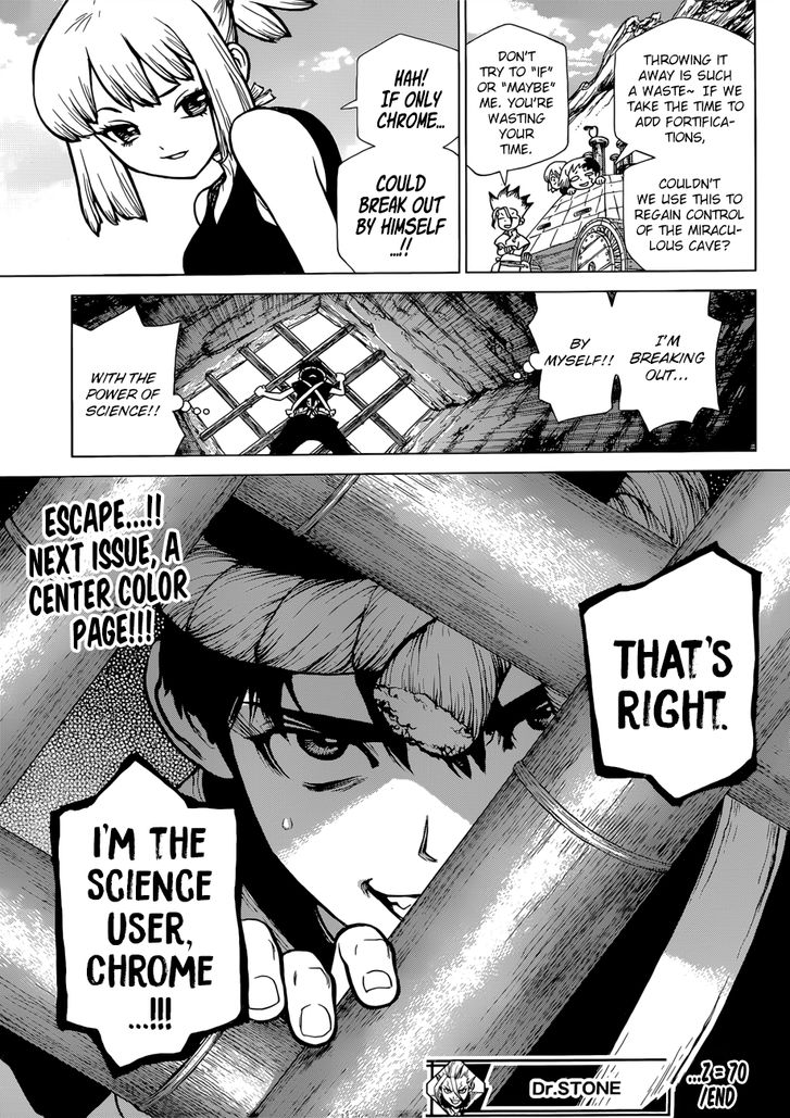 Dr. Stone Chapter 070 page 20