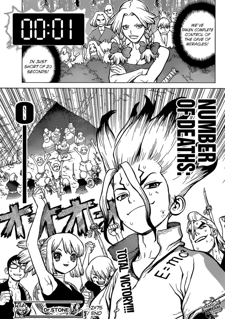 Dr. Stone Chapter 075 page 17