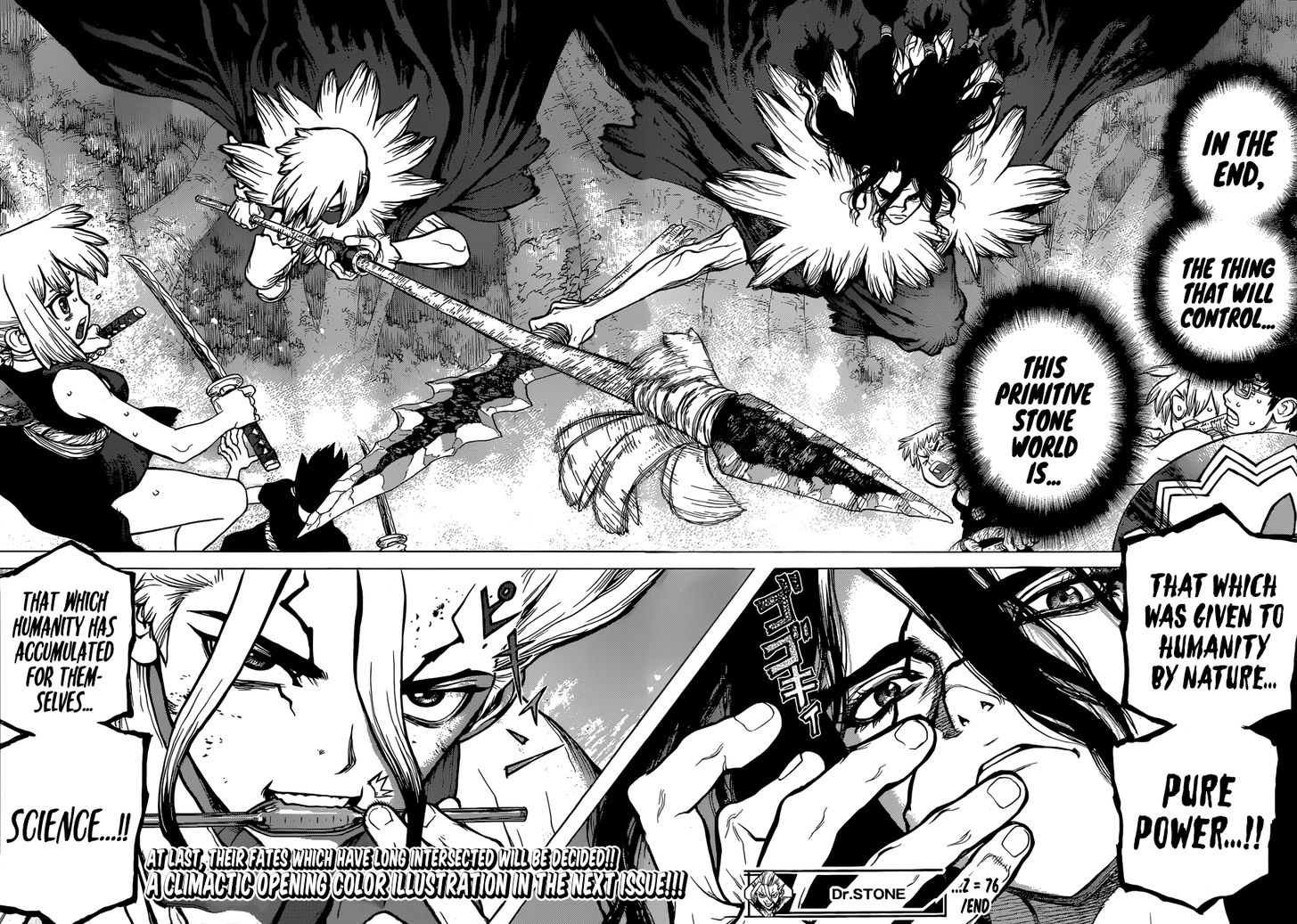 Dr. Stone Chapter 076 page 18