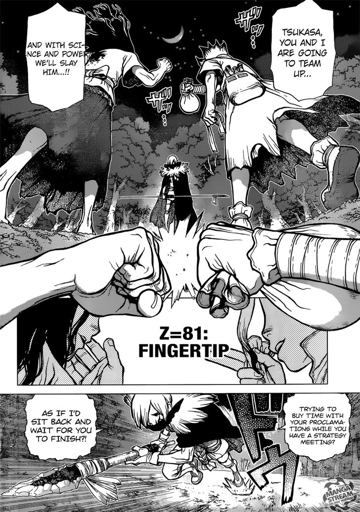 Dr. Stone Chapter 081 page 3