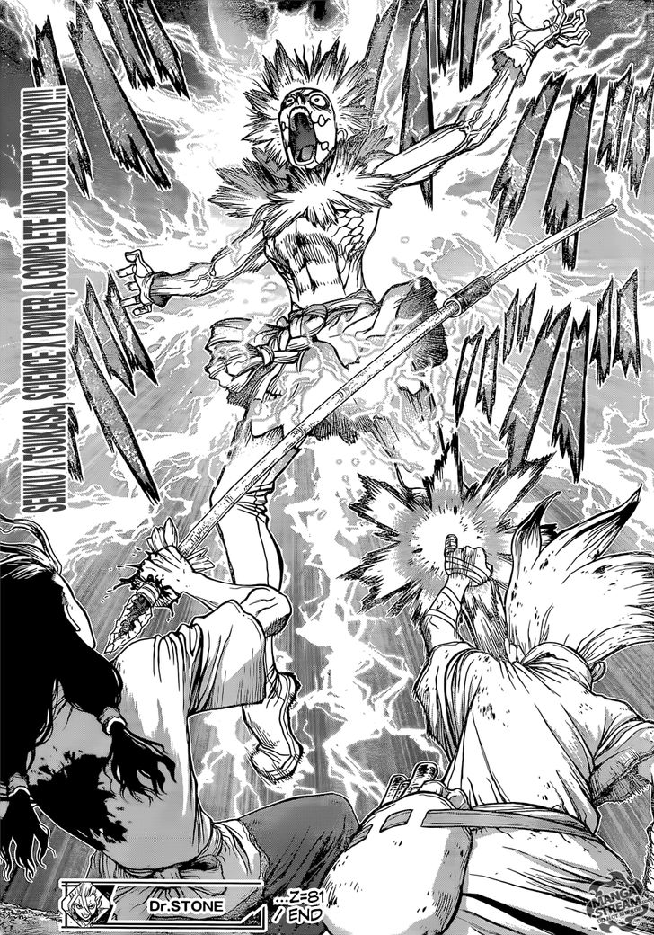 Dr. Stone Chapter 081 page 18