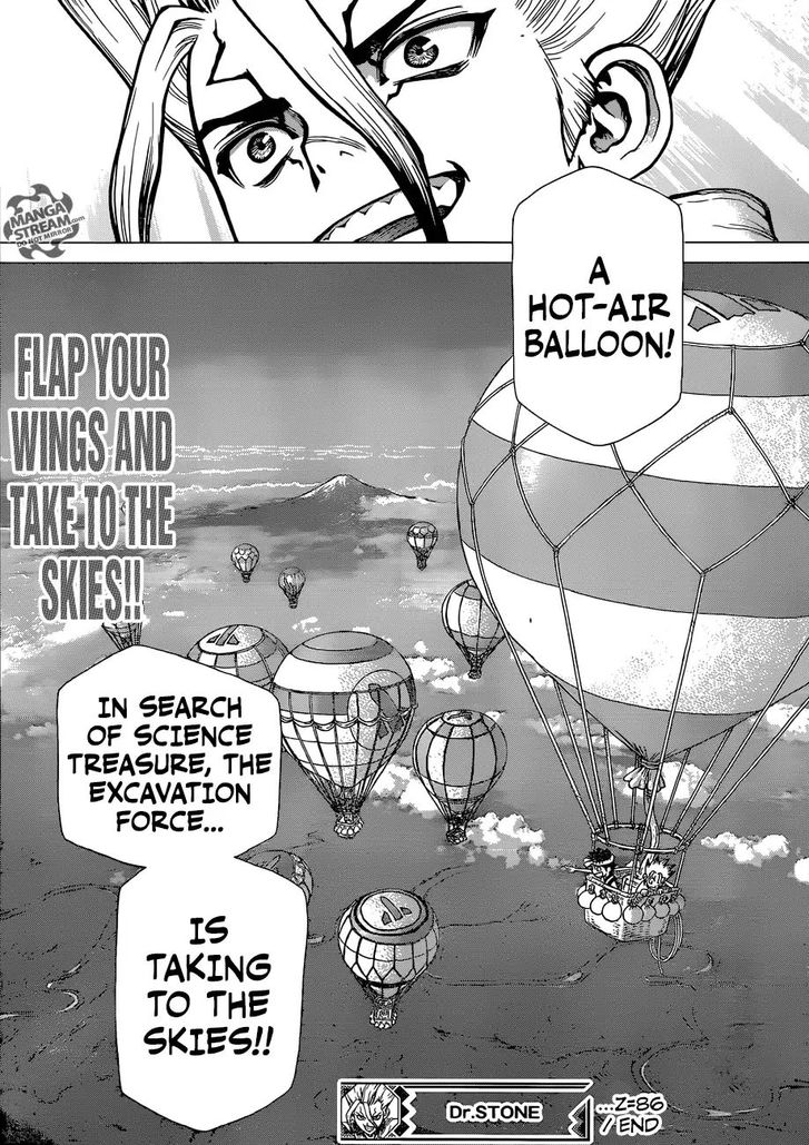 Dr. Stone Chapter 086 page 18