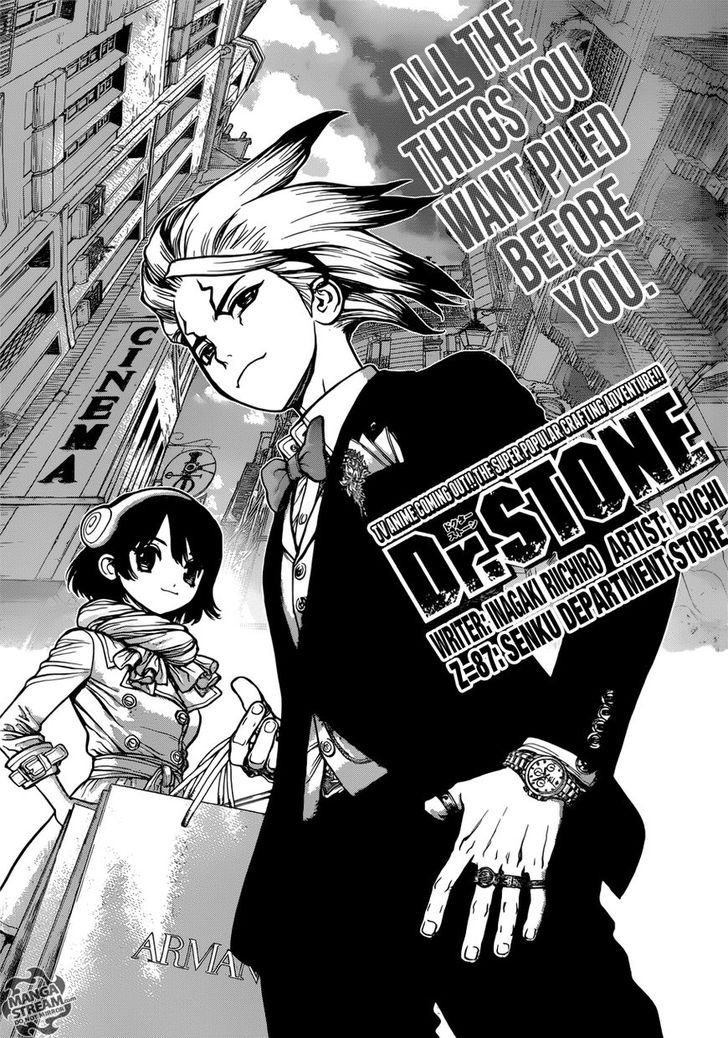 Dr. Stone Chapter 087 page 1