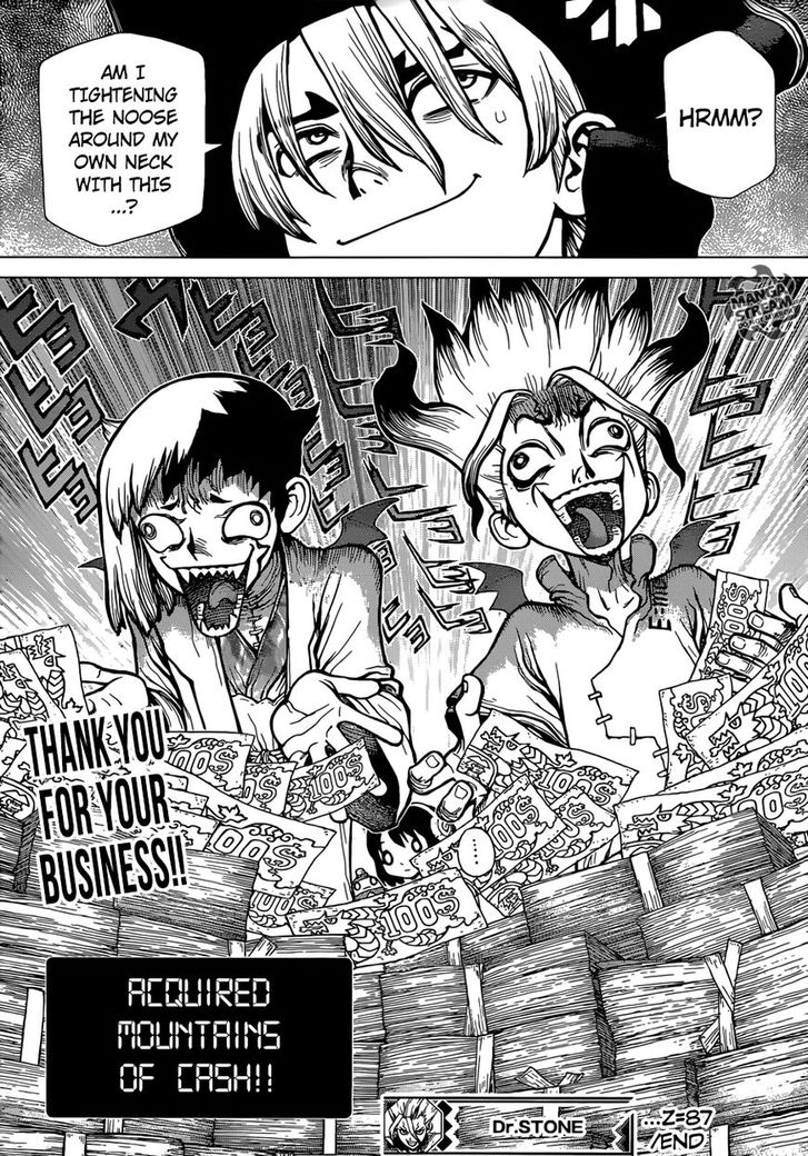 Dr. Stone Chapter 087 page 19