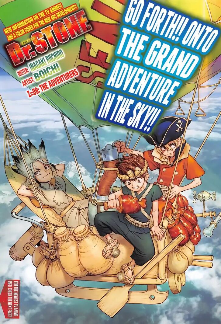 Dr. Stone Chapter 089 page 1