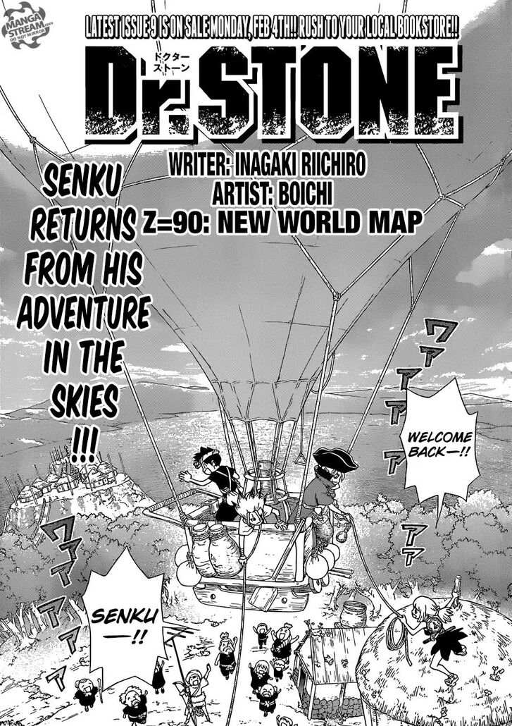 Dr. Stone Chapter 090 page 2