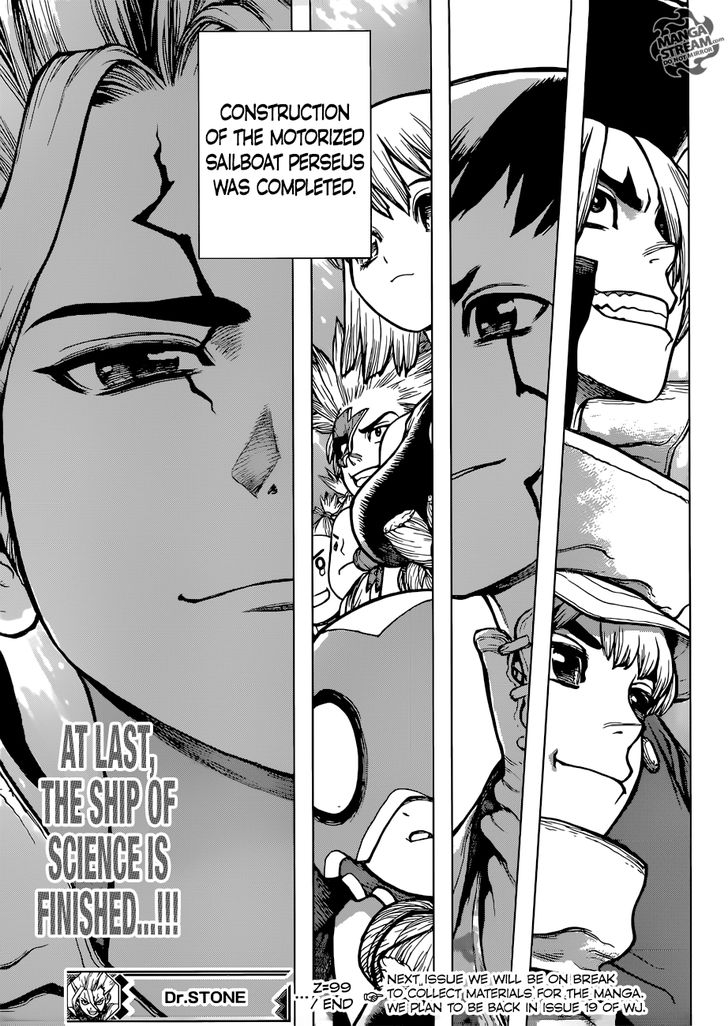 Dr. Stone Chapter 099 page 19
