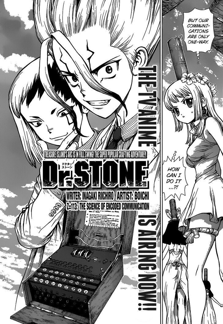 Dr. Stone Chapter 113 page 3