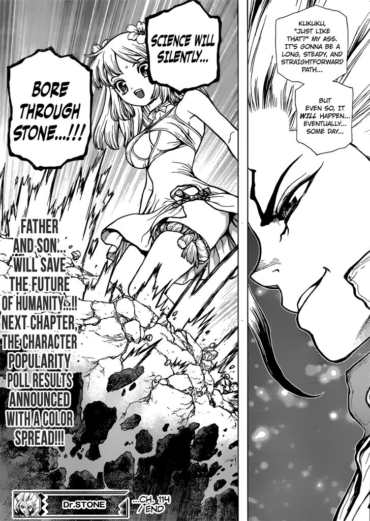 Dr. Stone Chapter 114 page 20