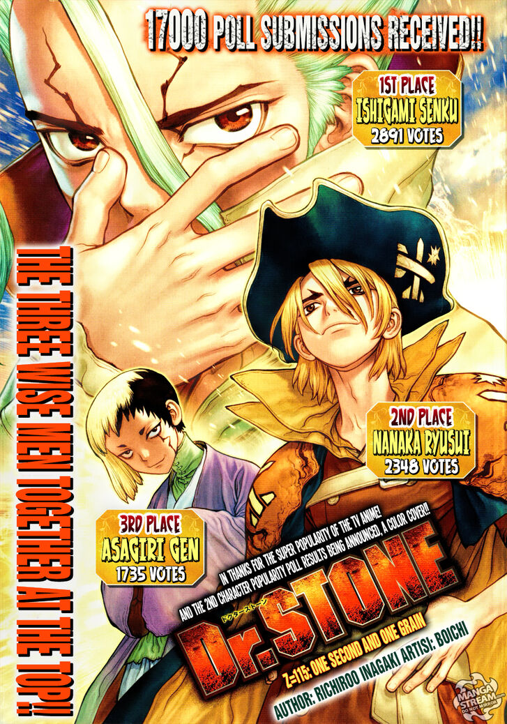 Dr. Stone Chapter 115 page 1