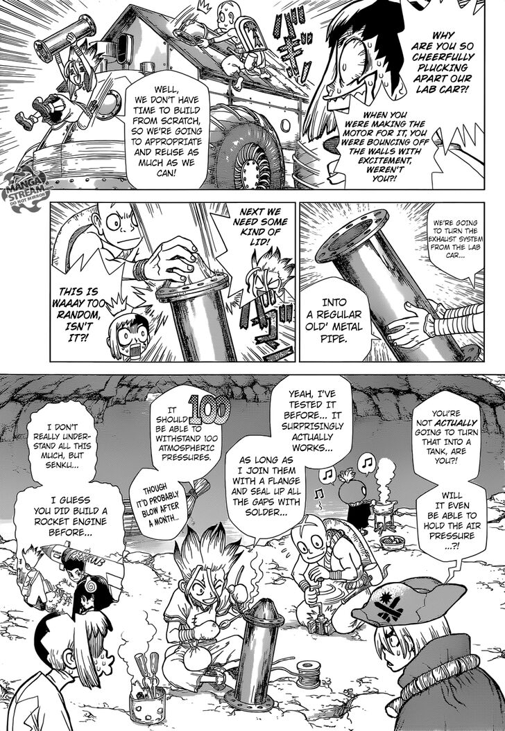 Dr. Stone Chapter 117 page 8
